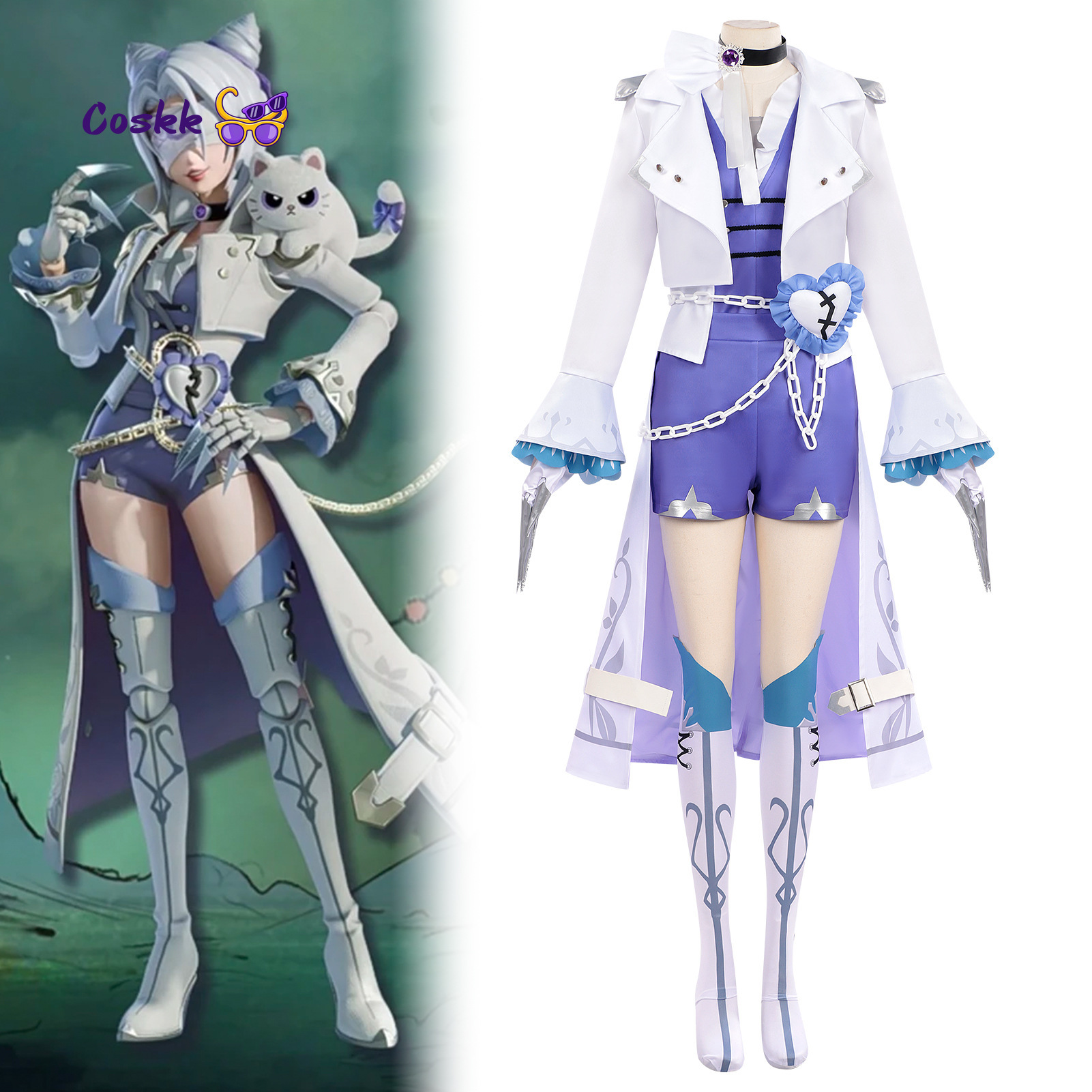 Party Games Eggy - Eggy Party Cosplay Costumes Vantia Shadow