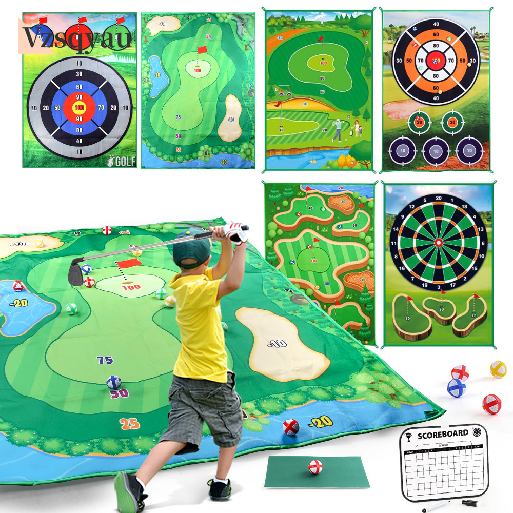 Party Games Golf - Game Mat Erasable Scoreboard Club Sticky