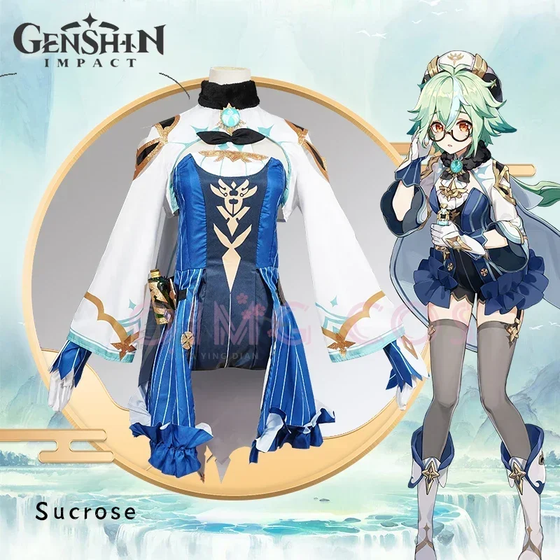 Party Games For Adults - Genshin Impact Sucrose Cosplay Costume Adult