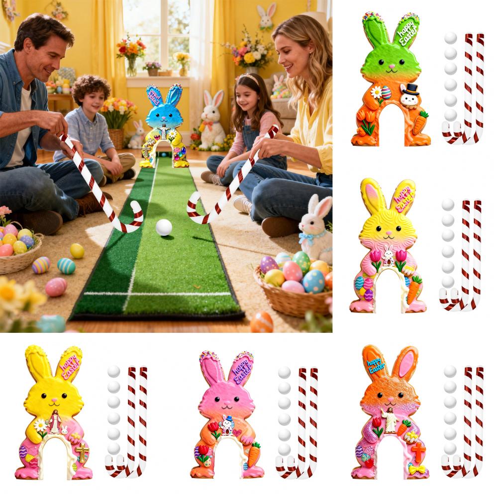 Party Games Golf - Family Golf Game Easter Bunny Mini