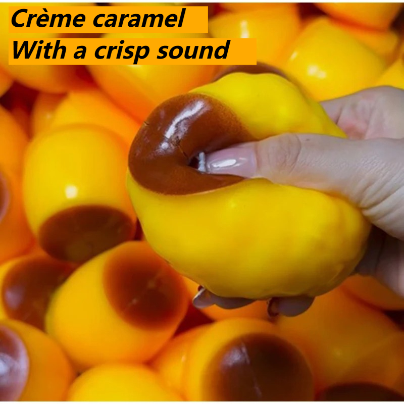 Party Games Questions - //Crispy Sound Caramel Pudding Squeezing Toy