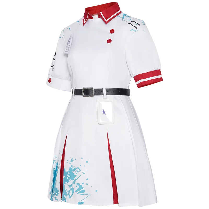 Party Games Eggy - Game Heather Cosplay Costumes White Nurse