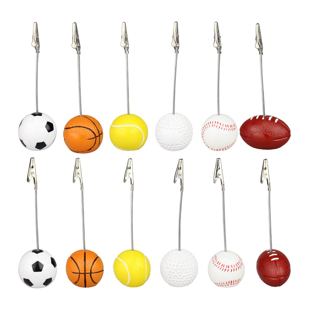Party Games Golf - Game Ball Base Photo Clip Memo