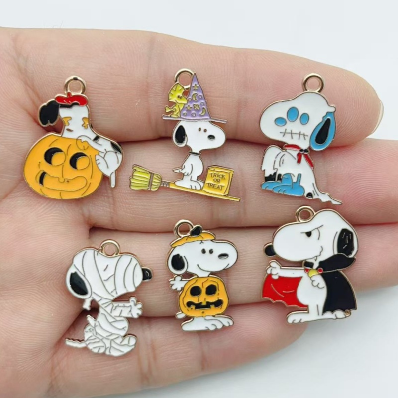 10Pcs Cute Halloween Cartoon P - Party Games Questions recension och pris