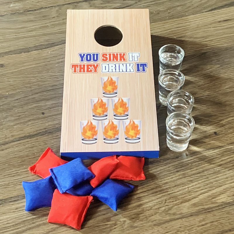 1 Set Wooden Throwing Game Boa - Games Garden Party recension och pris