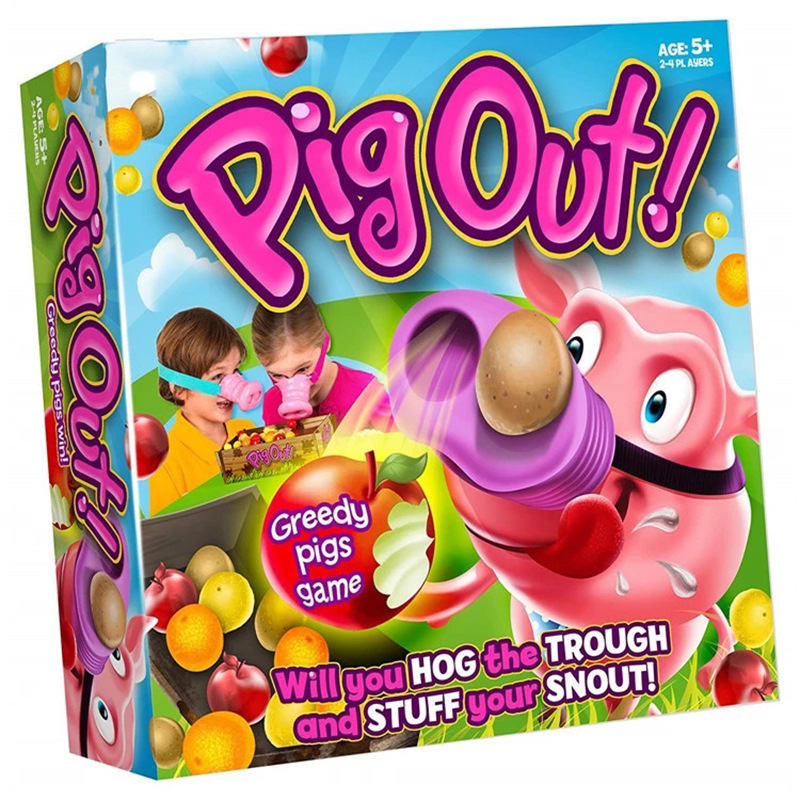 Pig Nose Game Funny Action Boa - Party Games Elimination recension och pris