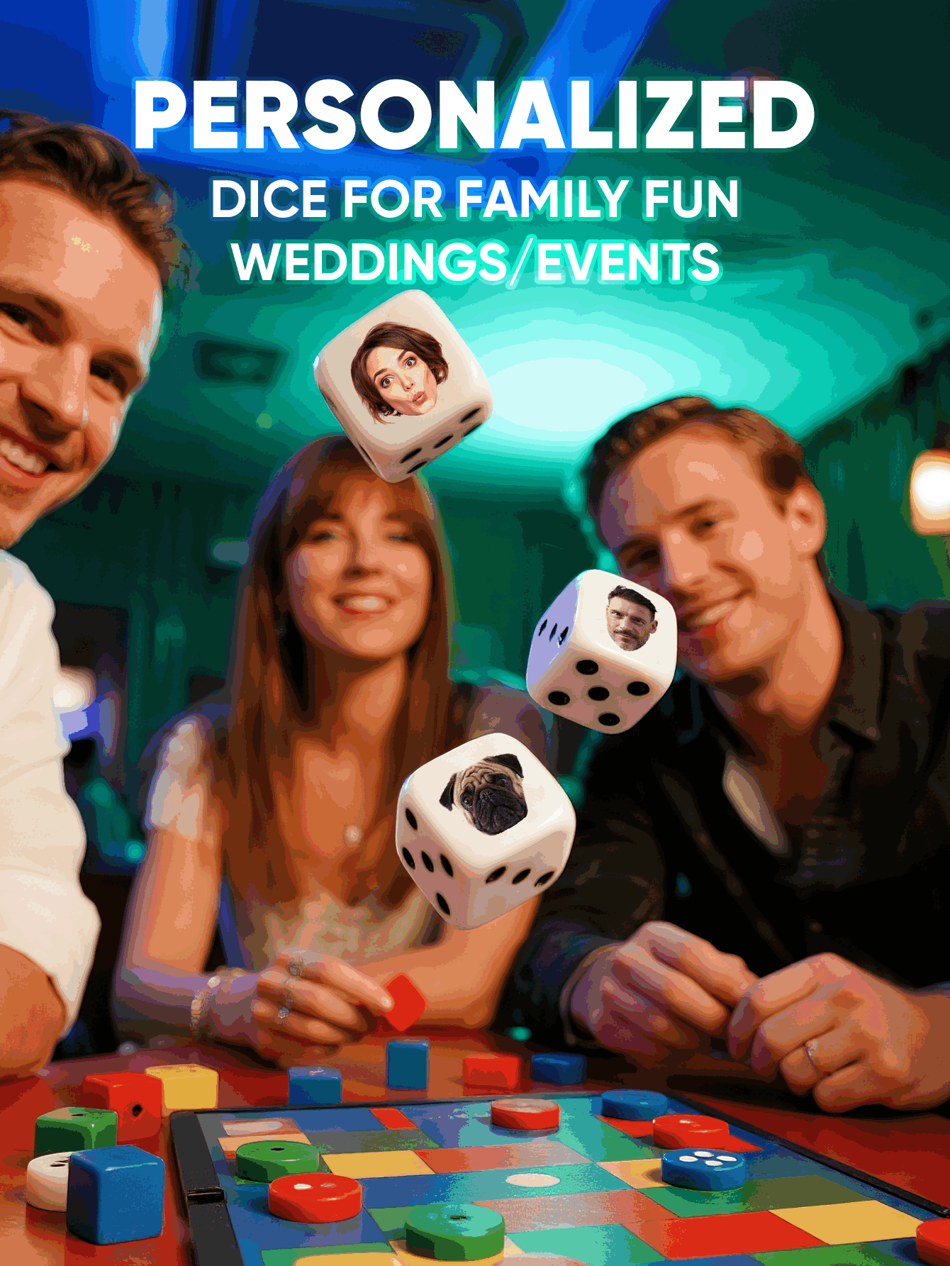 Custom Face Dice Personalized  - Party Games For Adults recension och pris