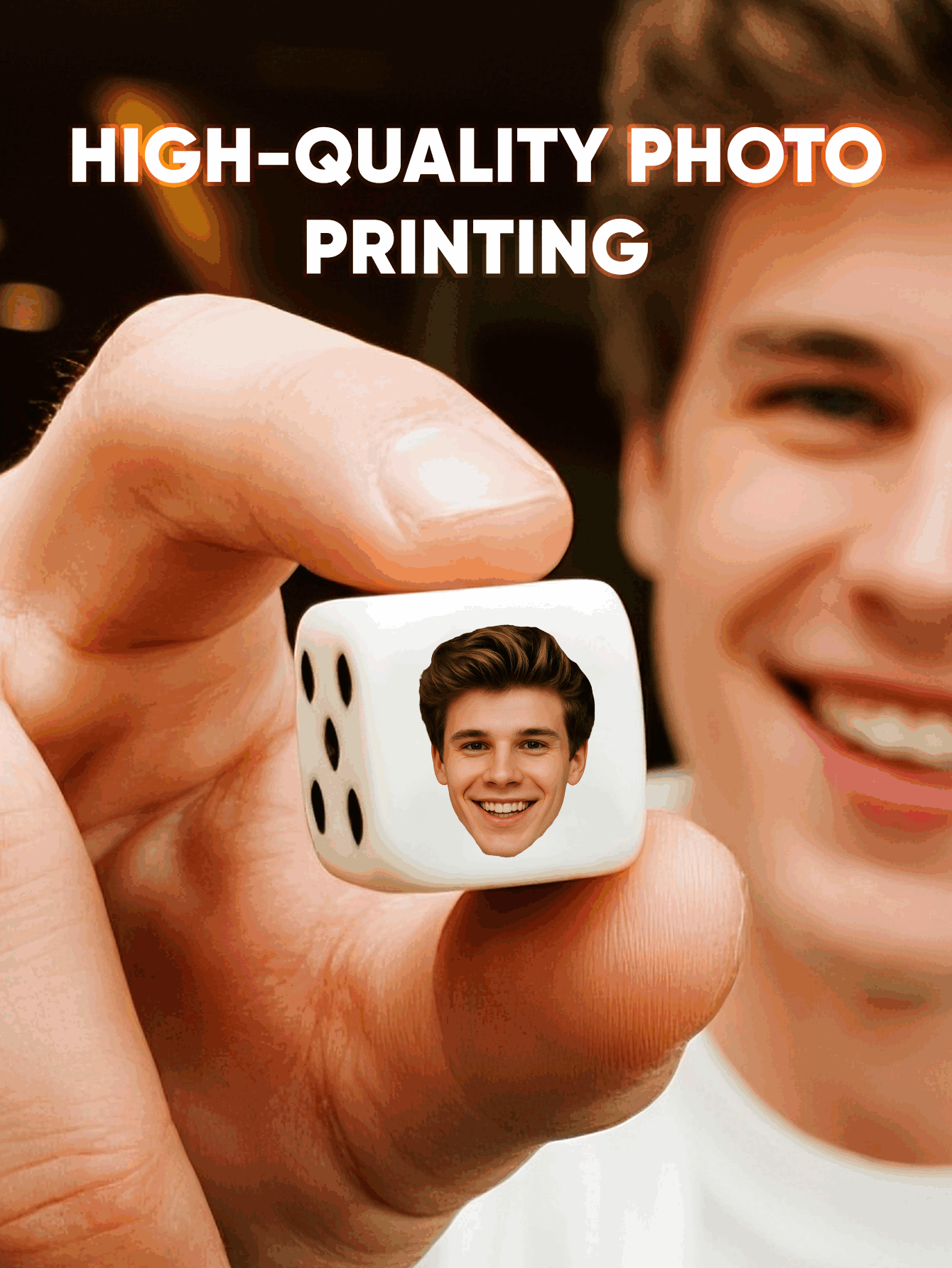 Custom Face Dice Personalized  - Party Games For Adults recension och pris