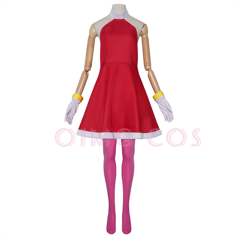 Amy Rose Cosplay Costume Adult - Party Games For Adults recension och pris