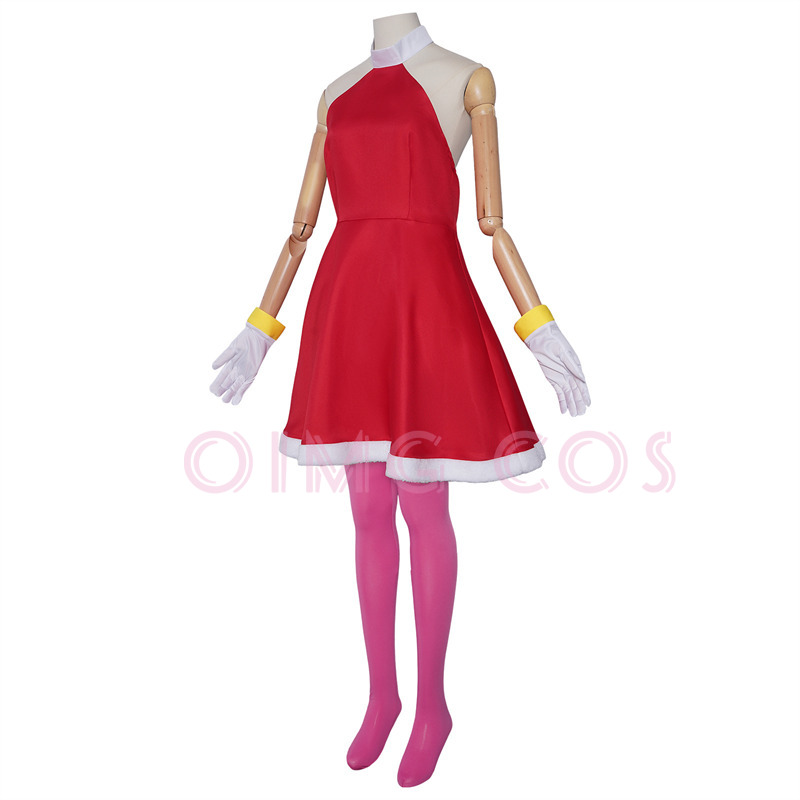 Amy Rose Cosplay Costume Adult - Party Games For Adults recension och pris