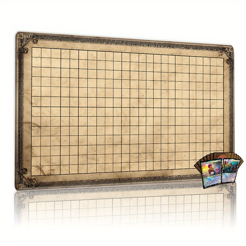 Vintage Grid Tabletop Game Mat - Party Games Simple recension och pris