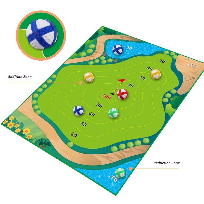 Qinuo Golf Game Mat With Golf  - Party Games Golf recension och pris