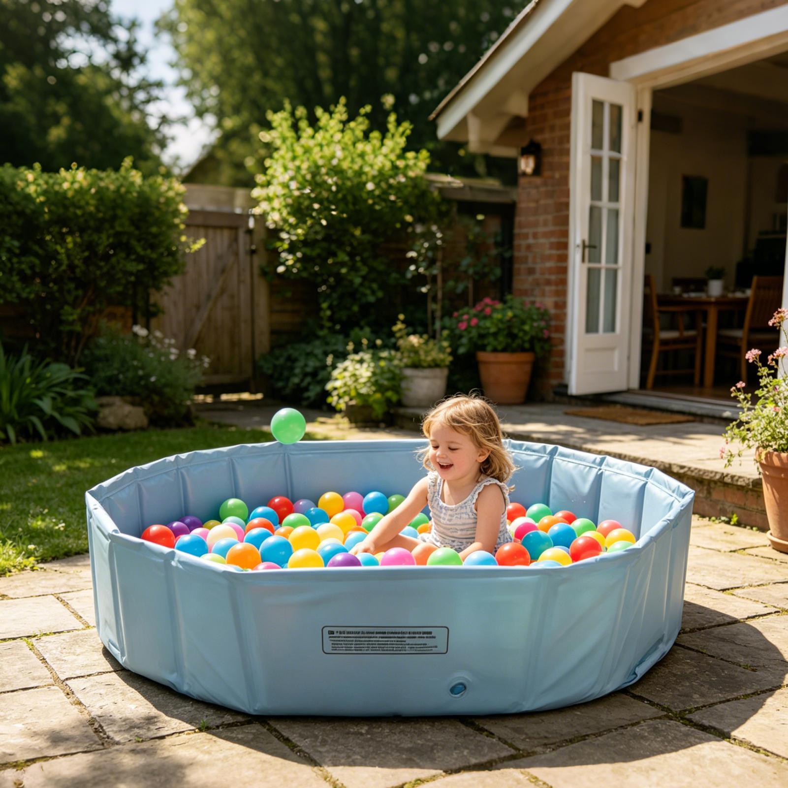 Outdoor Foldable Pet Swimming  - Games Garden Party recension och pris
