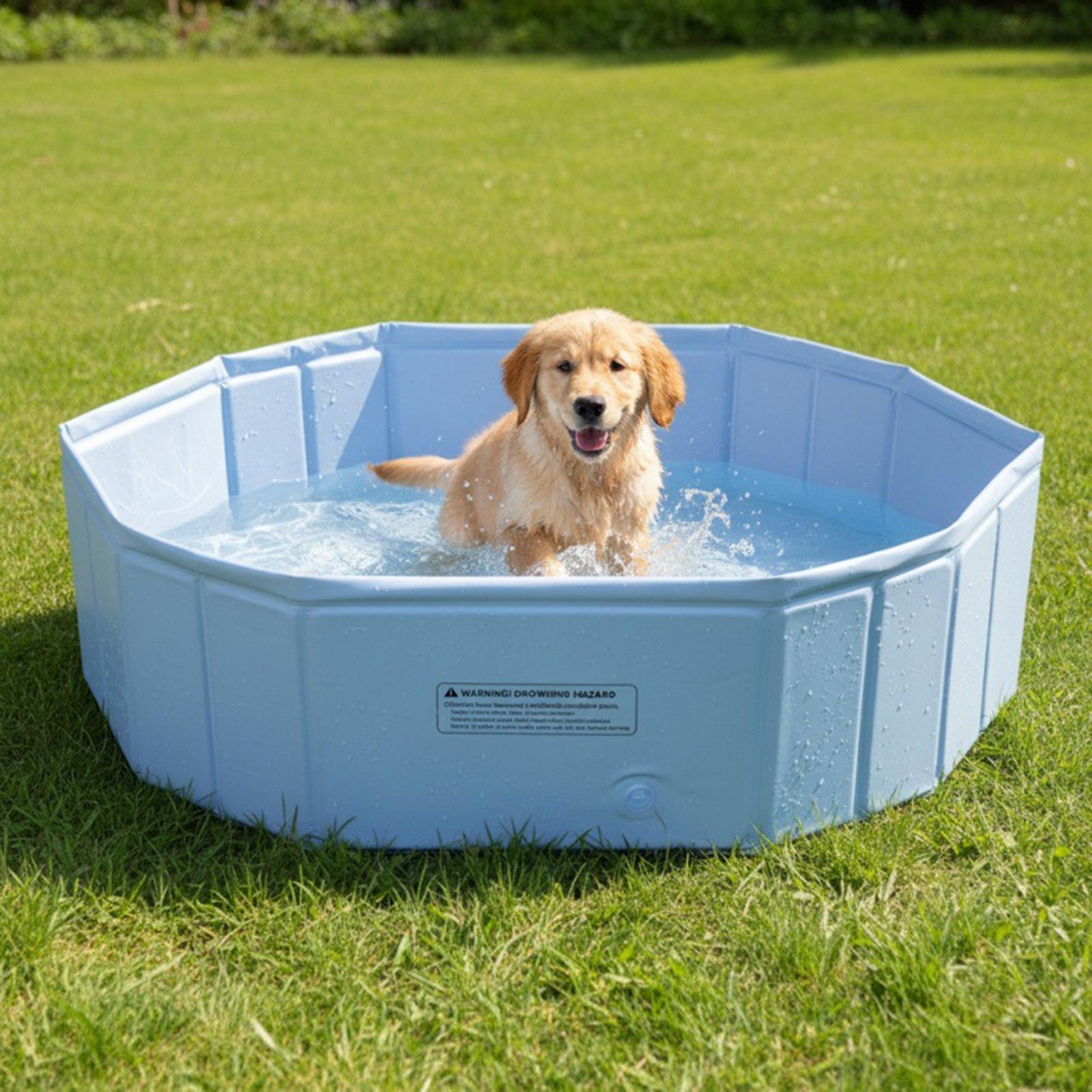 Outdoor Foldable Pet Swimming  - Games Garden Party recension och pris