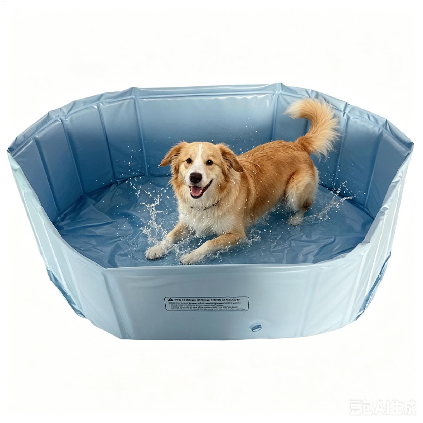Outdoor Foldable Pet Swimming  - Games Garden Party recension och pris