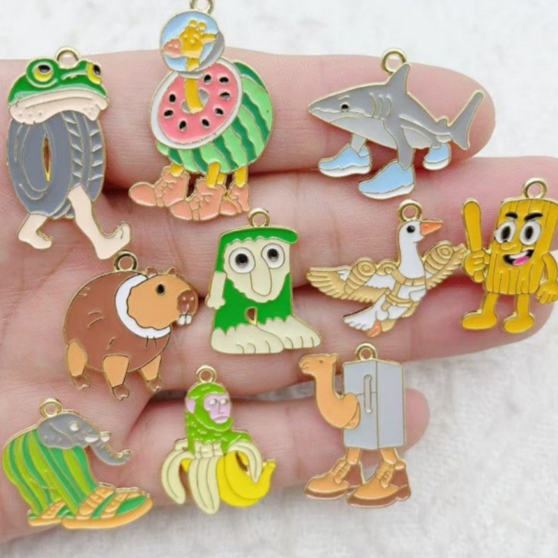 10pcs Creative Alloy Drip Oil  - Party Games Questions recension och pris