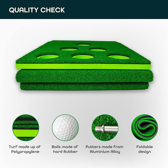 Golf Mat Game Set Short Game T - Party Games Golf recension och pris