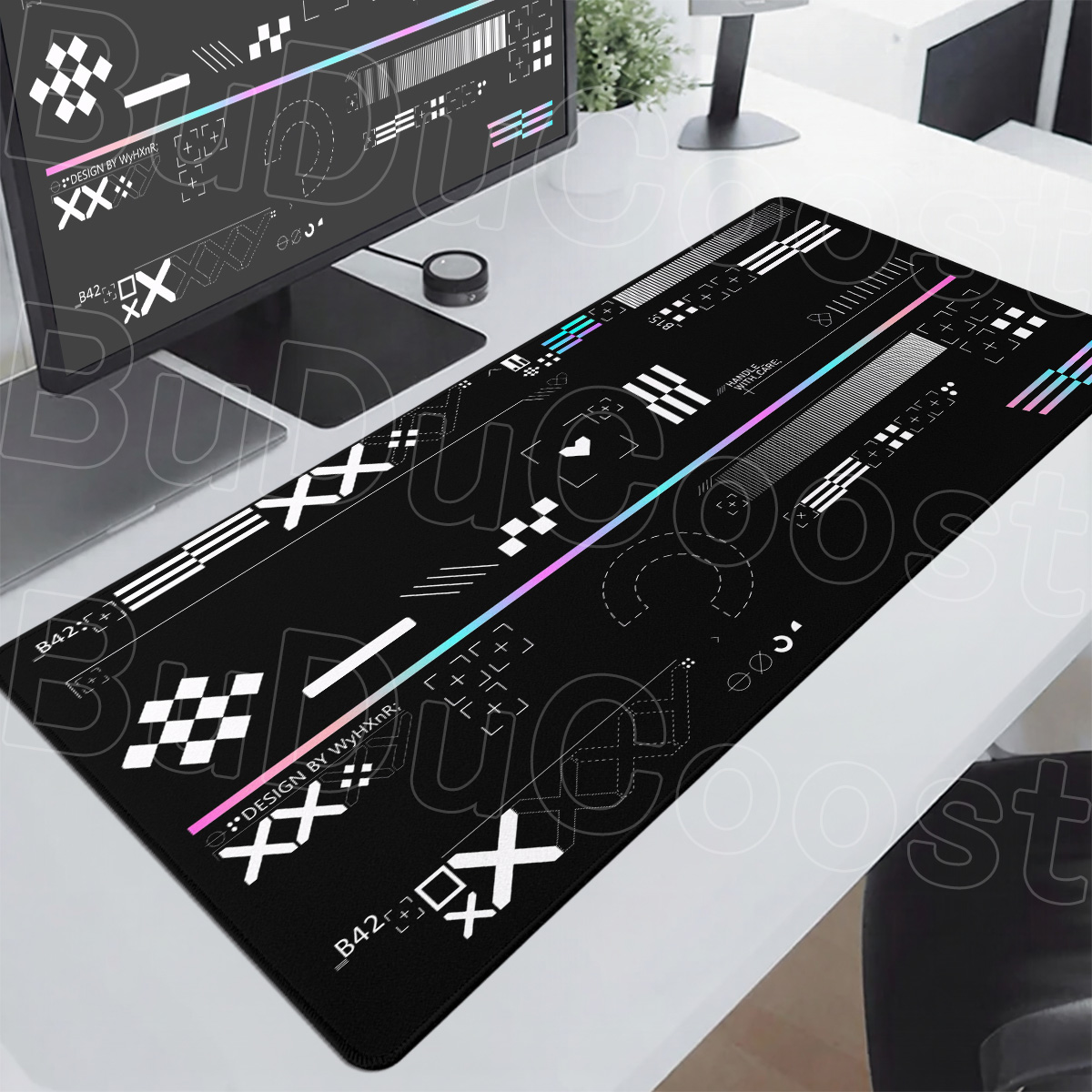 White & Black CSGO Large Compu - Kubb Game Yard recension och pris