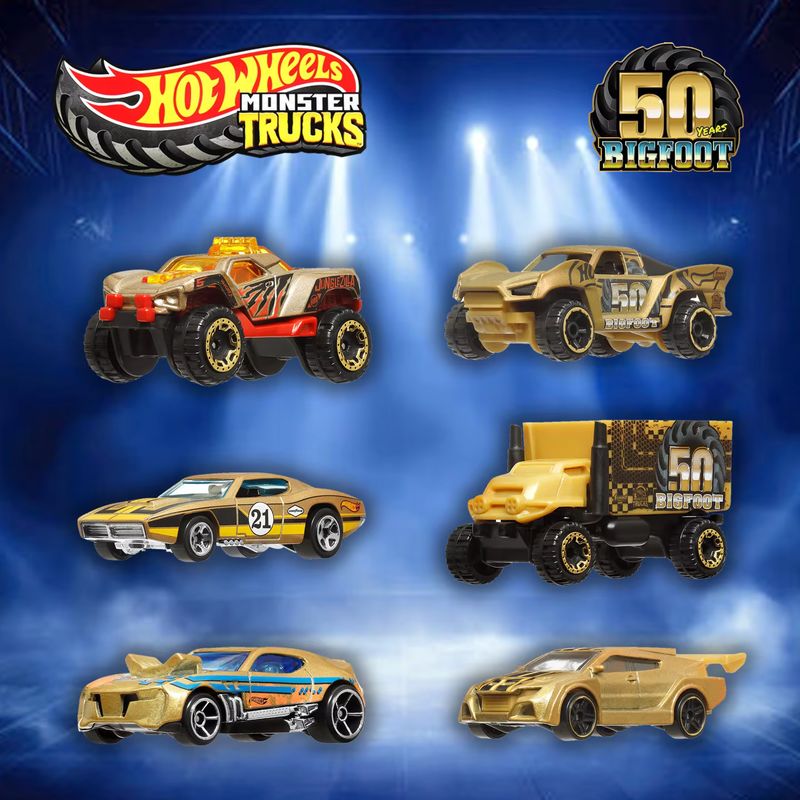 Hot Wheels Monster Truck 50th  - Hot Wheels Car Monster Trucks recension och pris