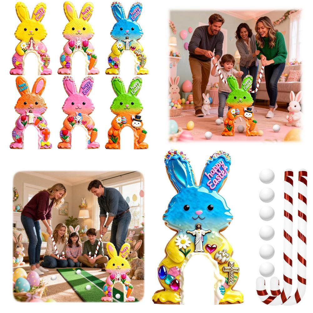 Family Golf Game Easter Bunny  - Party Games Golf recension och pris