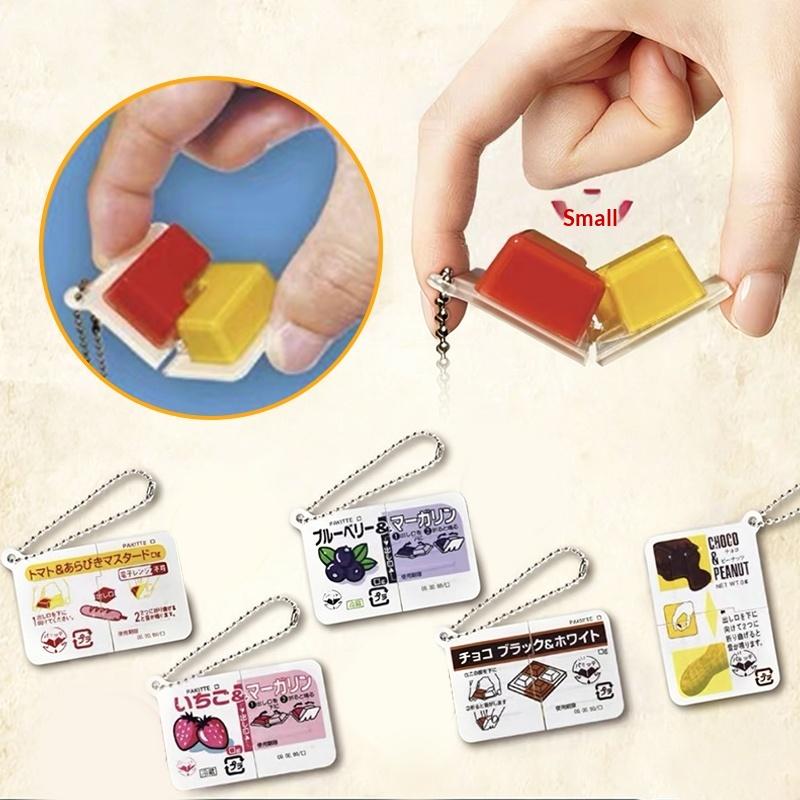 Mini Jam Snap Fidget Toys Food - Party Games Questions recension och pris