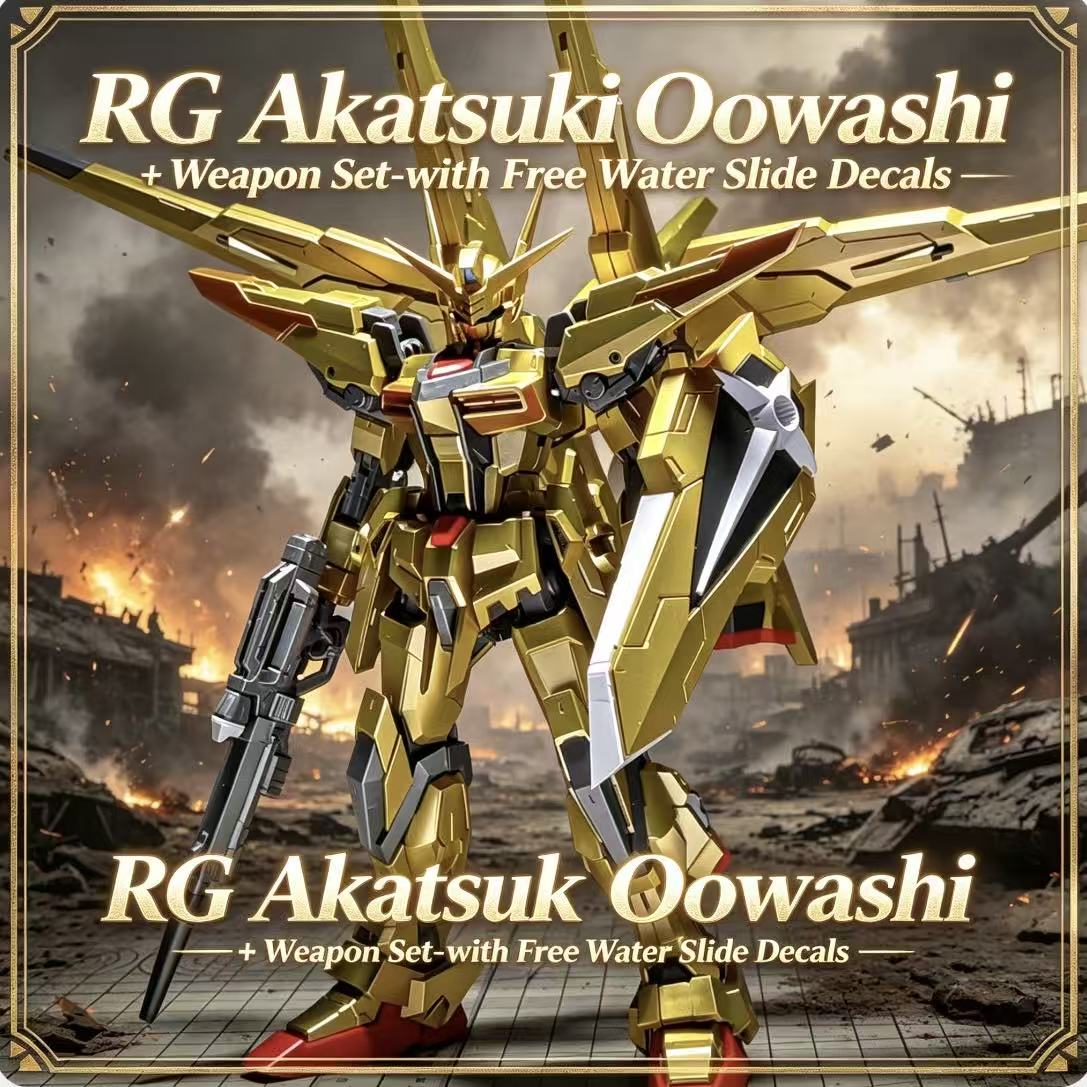 RG41 1/144 ORB-01 Akatsuki Oow - Bandai Model Gundam Rg recension och pris