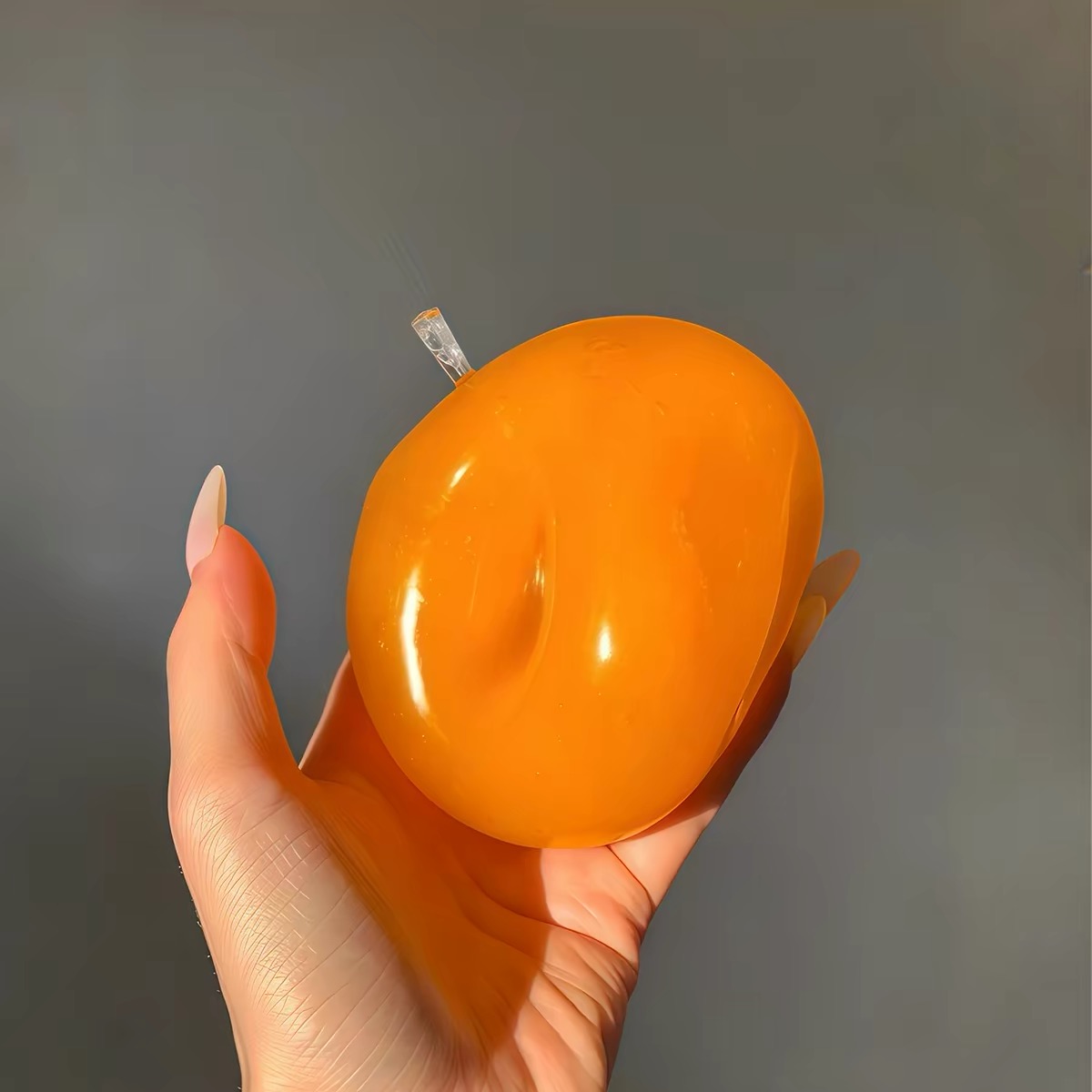Handmade orange Slushy Squishy - Party Games For Adults recension och pris