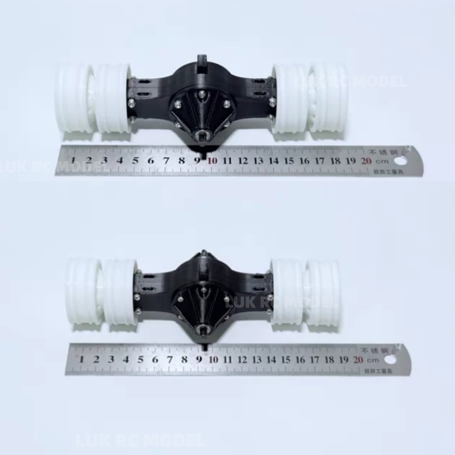 1/14 Rear Axle Mid Axle With P - Tamiya Model Rc Car recension och pris