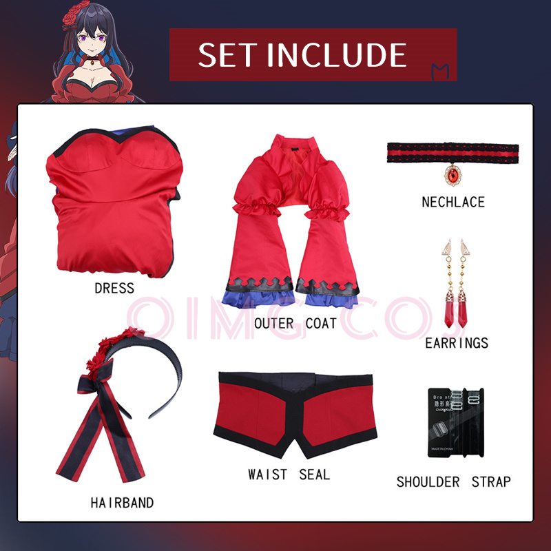Scarlett Castiel Cosplay Costu - Party Games For Adults recension och pris