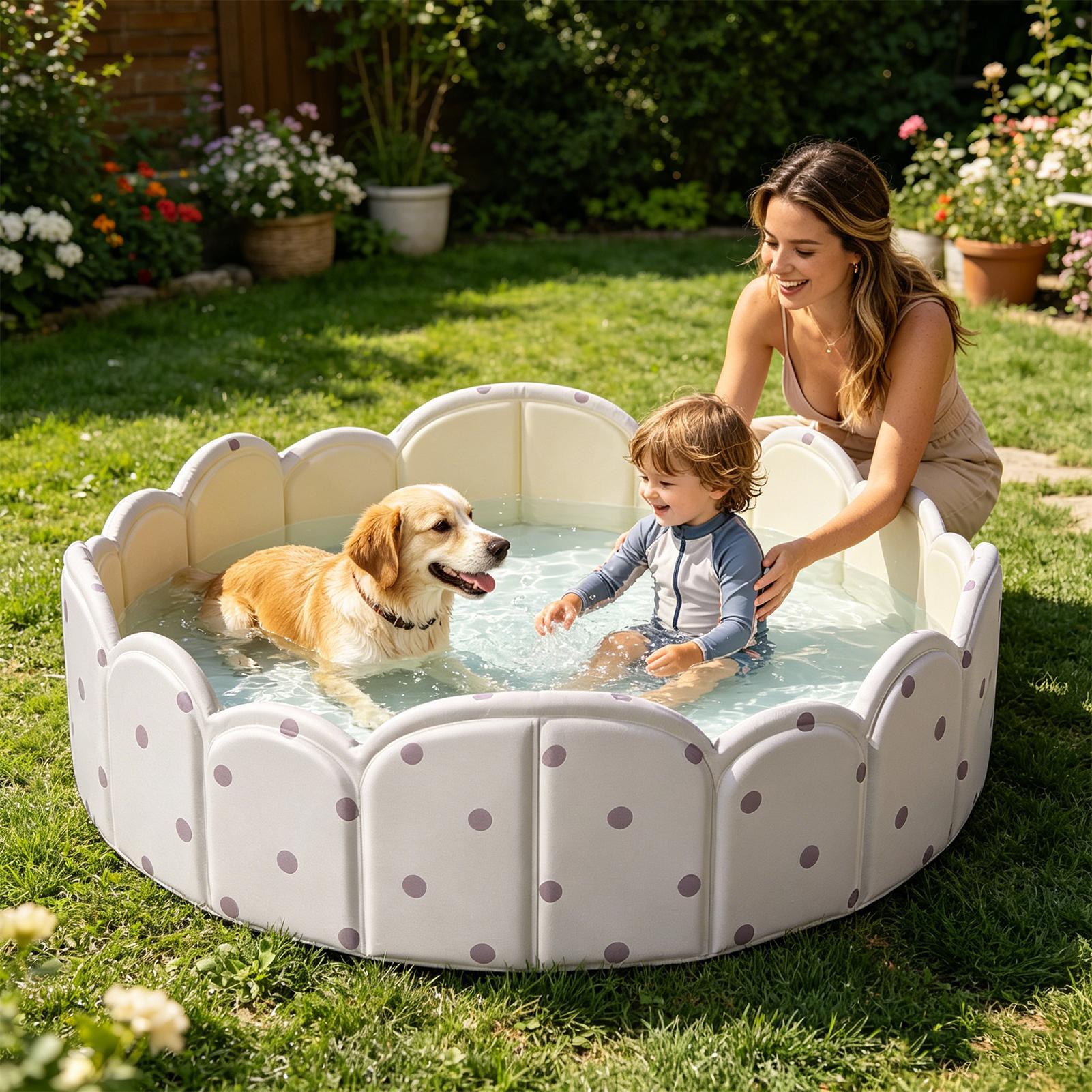 Foldable Pet Pool Non Inflatab - Kubb Game Yard recension och pris
